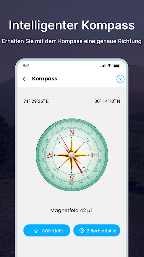 Kompass: Intelligenter Kompass Screenshot