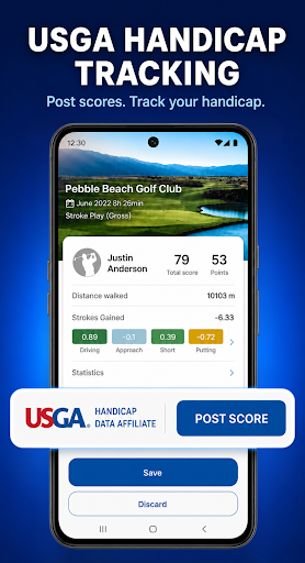 Golf Pad: Golf GPS & Scorecard Screenshot