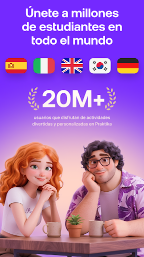 Captura de pantalla de Hablar inglés Praktika