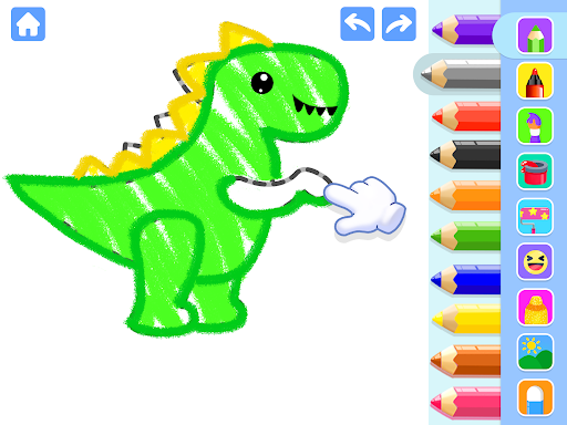 Captura de pantalla de Juegos de Colorear
