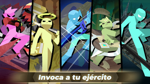 Captura de pantalla de Epic Stickman: Idle RPG War
