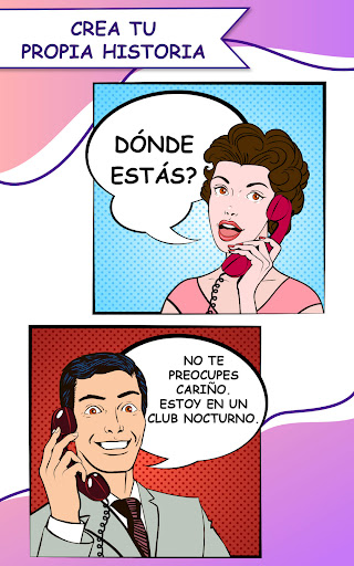 Captura de pantalla de Creador de tiras cómicas