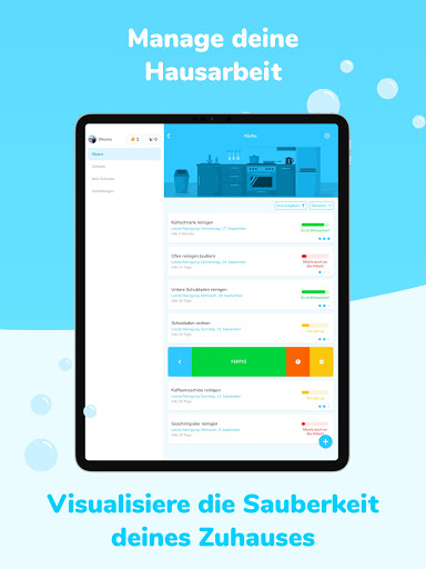 Sweepy: Dein Putzplan Screenshot