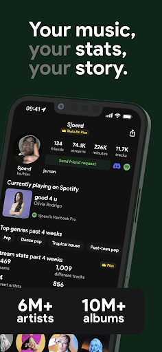 stats.fm for Spotify screenshot