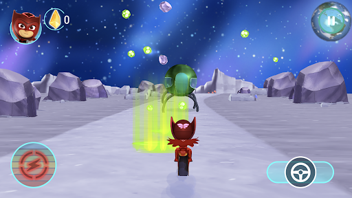 Captura de pantalla de PJ Masks: Héroes a la carrera