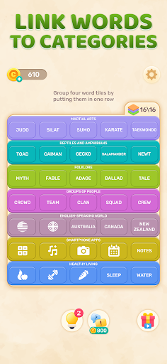 Connect Word: Association Game screenshot