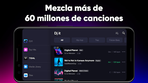 Captura de pantalla de Dj it! - Mezclador de música