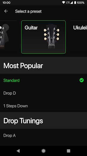 Captura de pantalla de Guitar Tuner Pro: Music Tuning