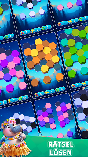 Hexa Master 3D - Color Sort Screenshot
