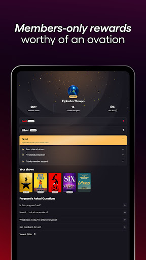 Captura de pantalla de TodayTix – Theatre Tickets