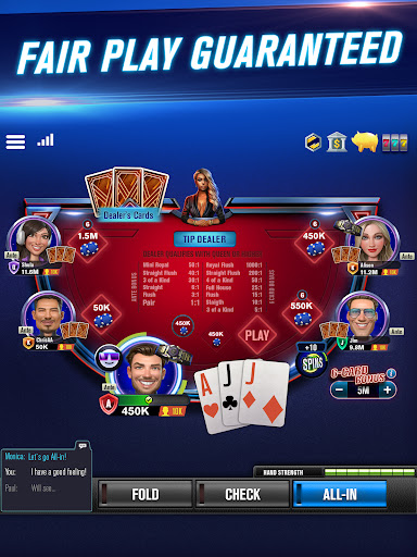Captura de pantalla de WSOP Poker: Texas Holdem Game
