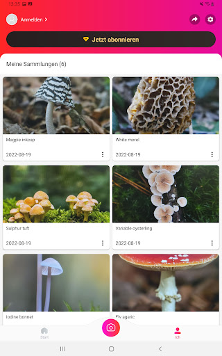 Picture Mushroom - Pilzführer Screenshot