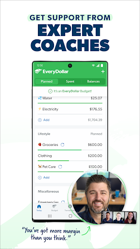 Captura de pantalla de EveryDollar: Budget Management