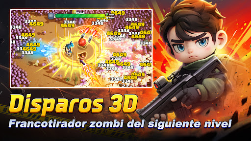 Captura de pantalla de Zombie.io - Shooting RPG