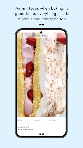 Love, Manuela The Baking APP screenshot