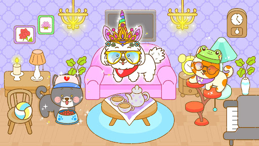 Captura de pantalla de My Pet Town Animal Home Decor