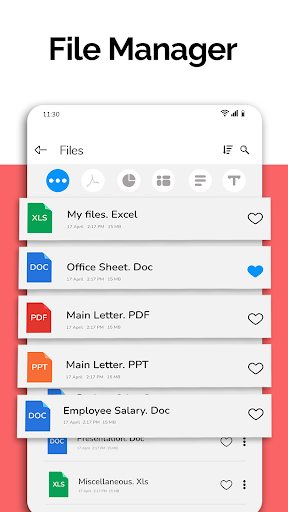 Captura de pantalla de Lector de todos los documentos