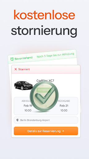 Carla Mietwagen Autovermietung Screenshot