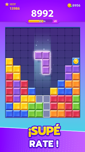 Captura de pantalla de Block Crush・Puzzle de Bloques