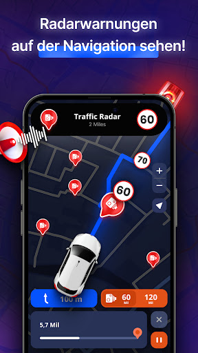 MapXplorer: Navigation, Radar Screenshot