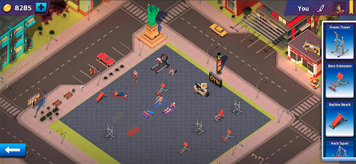 Captura de pantalla de Gym Heros: Fighting Game