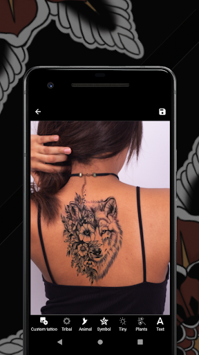 Foto Tattoo Simulator Screenshot