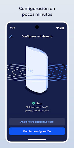 Captura de pantalla de Sistema wifi doméstico eero