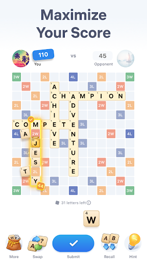 Captura de pantalla de Easy Words - Word Puzzle Games