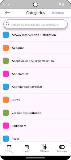 Pedi STAT screenshot