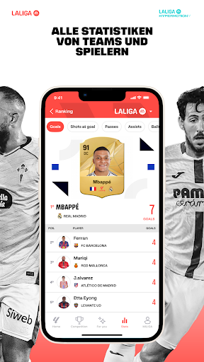 Offizielle LALIGA App 2025/26 Screenshot