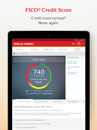Captura de pantalla de Wells Fargo Mobile®