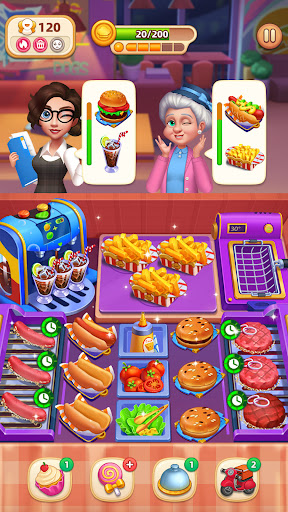 Captura de pantalla de Cooking World-Juegos de cocina
