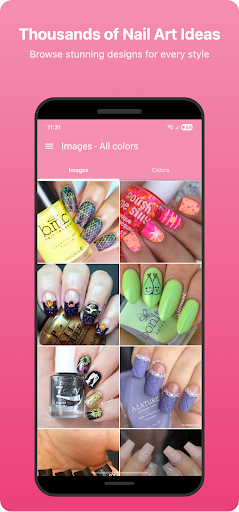 Captura de pantalla de Diseños de uñas