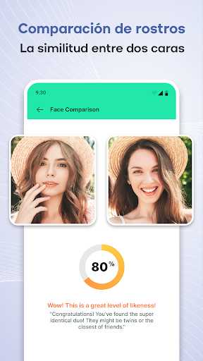 Captura de pantalla de Beauty Scanner-Tipo de Rostro