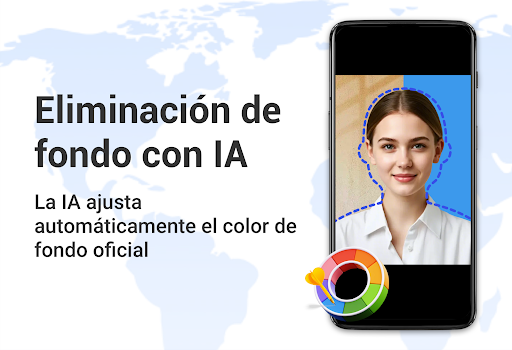 Captura de pantalla de Creador de Fotos de Pasaporte