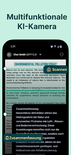 Chat Smith: KI Chatbot & Agent Screenshot