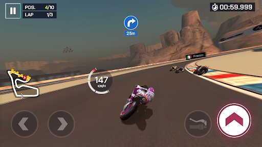 Captura de pantalla de Moto Rider, Bike Racing Game