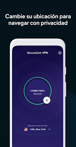 Captura de pantalla de Avast SecureLine VPN Segura
