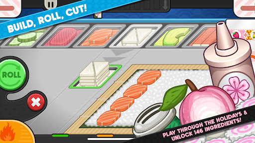 Captura de pantalla de Papa's Sushiria To Go!