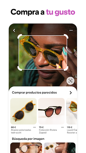 Captura de pantalla de Pinterest