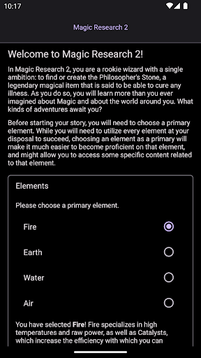 Captura de pantalla de Magic Research 2