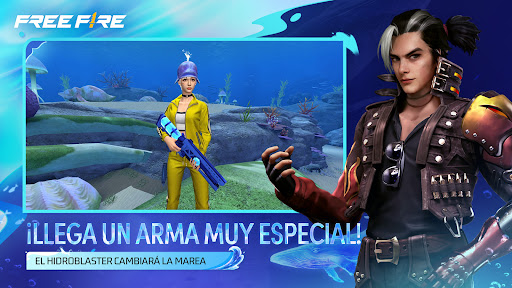 Captura de pantalla de Free Fire: Ecos del océano