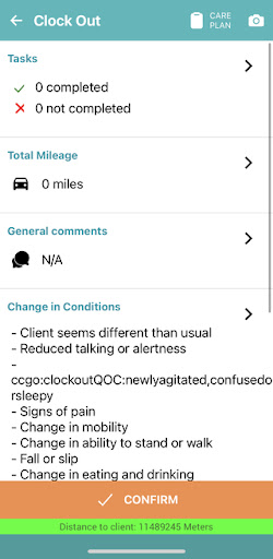 Captura de pantalla de WellSky Personal Care