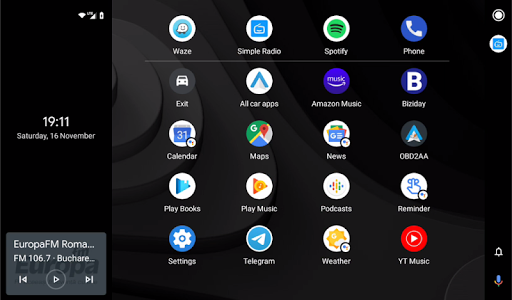 Headunit Reloaded Emulator HUR screenshot