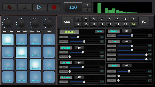 Captura de pantalla de Creador de Musica Dubstep