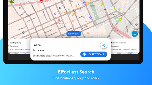 Offline Map Navigation screenshot