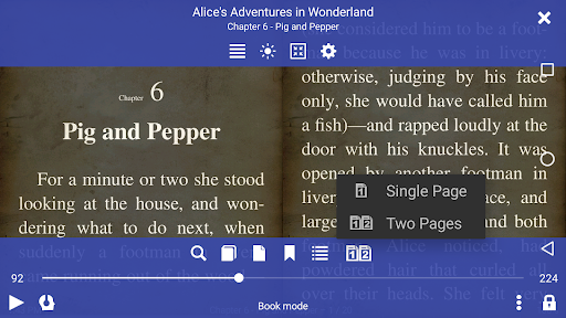 Captura de pantalla de EPUB Reader for all books