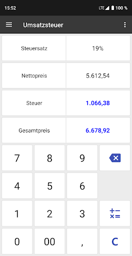 ClevCalc - Taschenrechner Screenshot