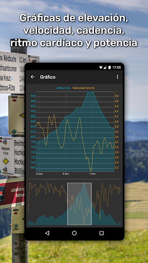 Captura de pantalla de GPX Viewer PRO: caminar y bici