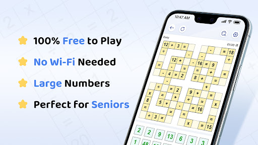Crossmath® - Math Puzzle Games screenshot